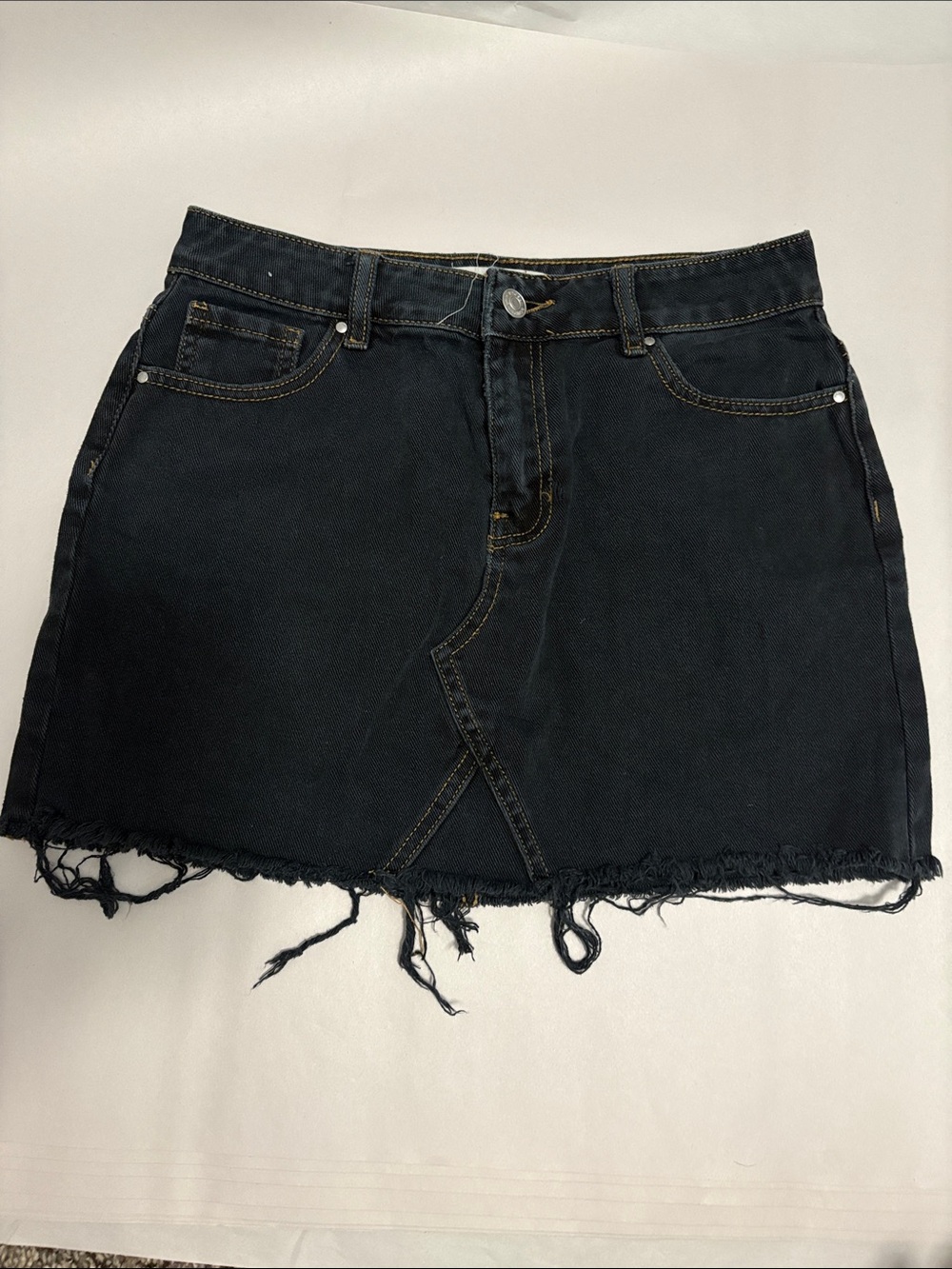 Pacsun Los Angeles black Jean skirt